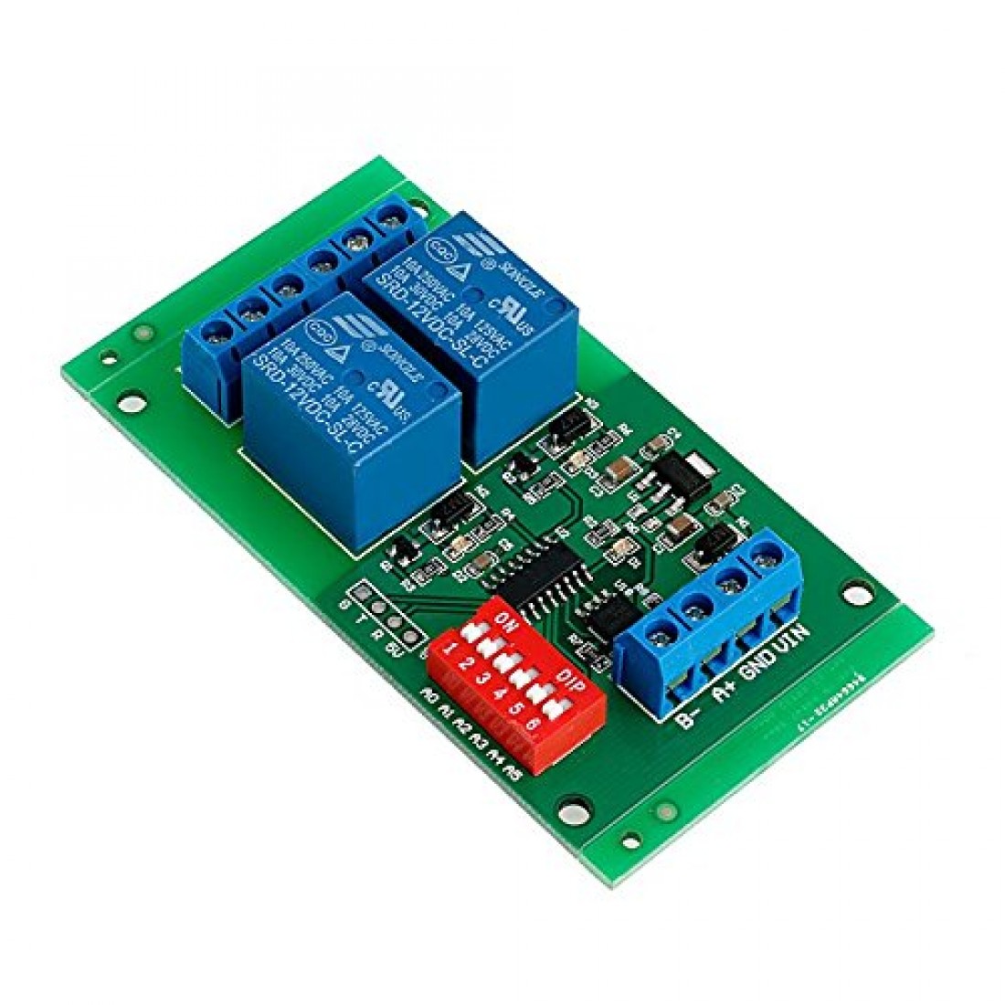 Scheda Di Espansione PLC 2 Canali Uscita Digitale DC12V RS485 Modbus RTU